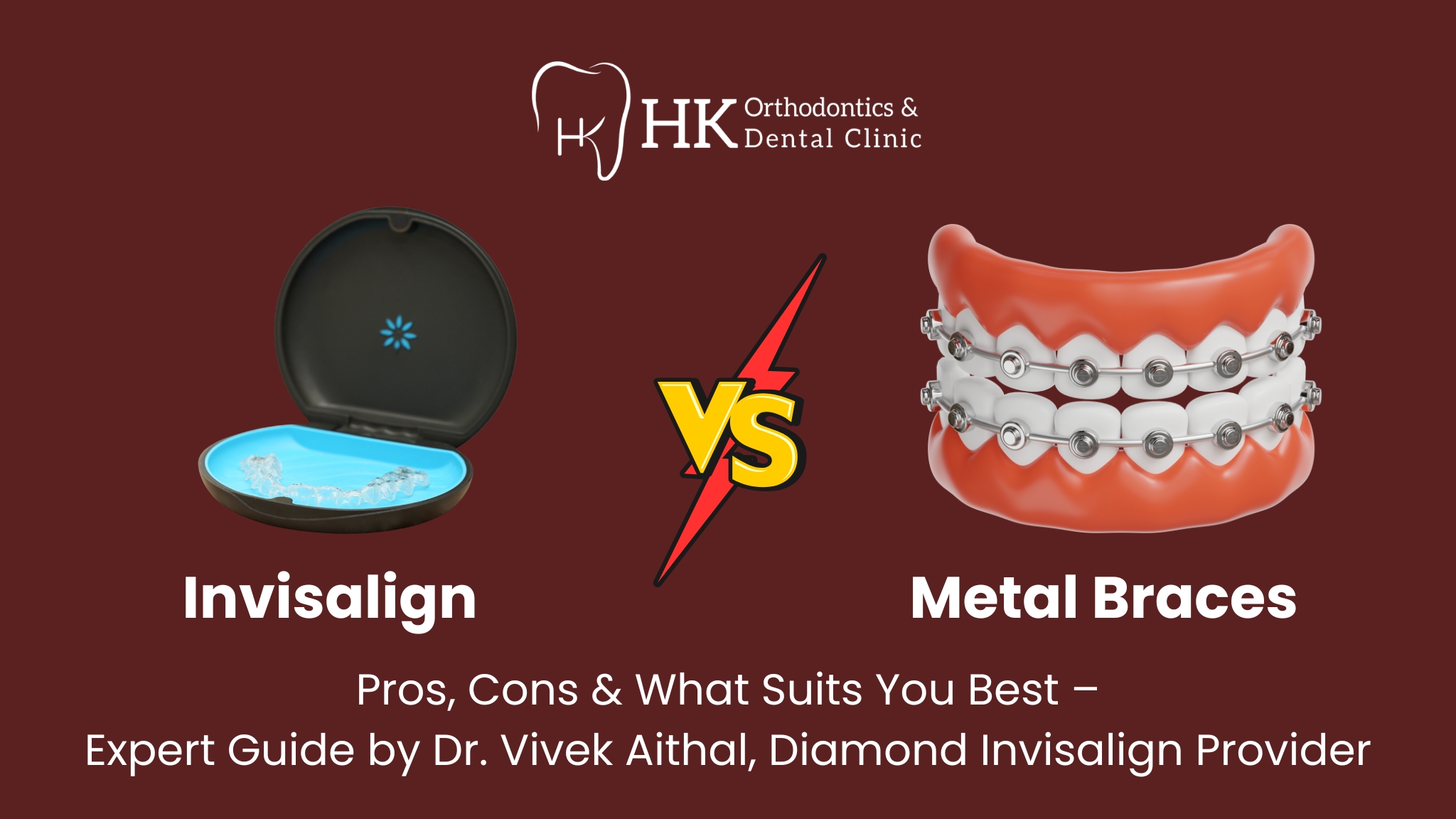 Metal Invasalign Invisalign vs Metal Braces: Pros, Cons & Best Choice for Teeth ...